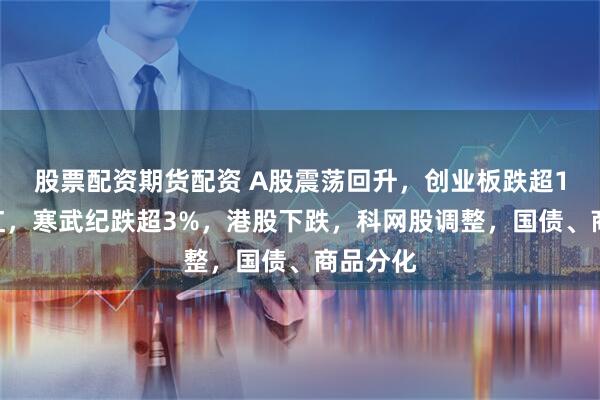 股票配资期货配资 A股震荡回升，创业板跌超1%后翻红，寒武纪跌超3%，港股下跌，科网股调整，国债、商品分化